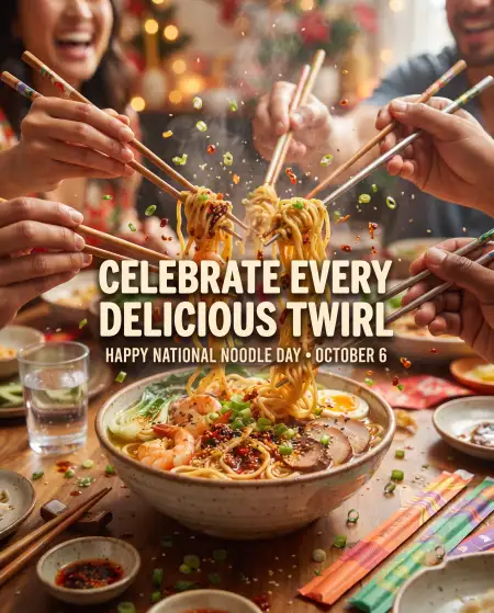 national noodle day viral post 2026 - National Noodle Day 2026