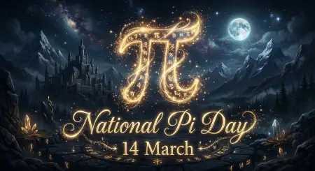 National Pi Day Banner Design - Free National Pi Day Download