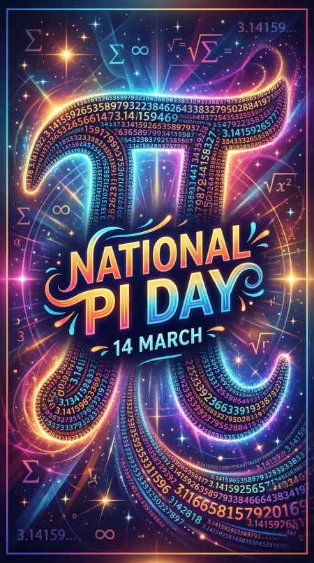 National Pi Day Education Poster Design - Free National Pi Day Download