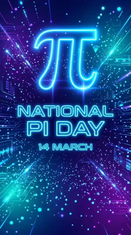 National Pi Day Vector Illustration - Free National Pi Day Download