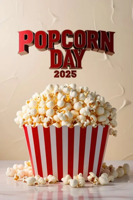 national popcorn day 2025 aesthetic pictures