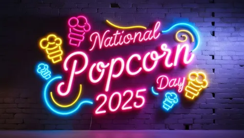 national popcorn day 2025 illustrations for event flyers