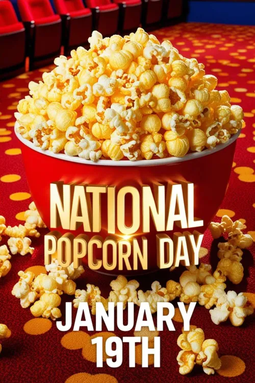 national popcorn day 2025 templates for posts