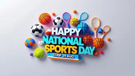 National Sports Day Greeting Card Images - Free National Sports Day Images Download