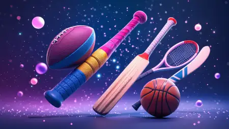 National Sports Day Images With Football And Basketball - Free National Sports Day Images Download