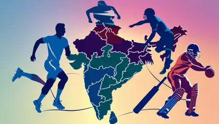 National Sports Day Images With Tricolour Theme - Free National Sports Day Images Download