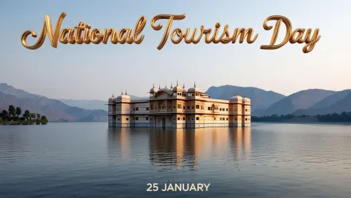 national tourism day artistic background designs