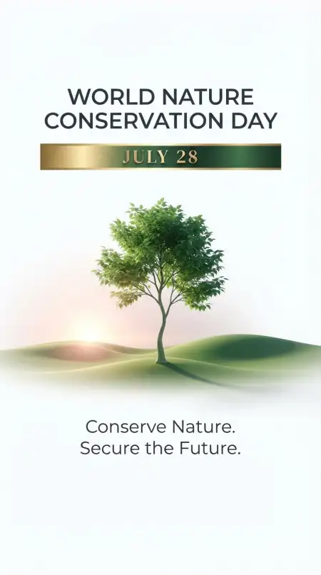 Nature Conservation Certificate Template - Free World Nature Conservation Day 2026 Download