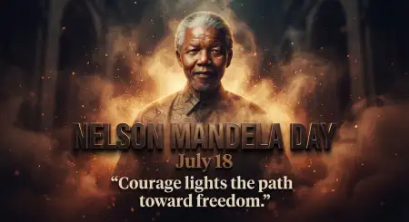 Nelson Mandela Courage Poster 2026 - Free Nelson Mandela Poster 2026 Download