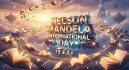 Nelson Mandela Day Modern Banner Background - Free Nelson Mandela International Day 2026 Download