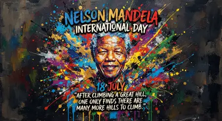 Nelson Mandela Day School Activity Poster - Free Nelson Mandela International Day 2026 Download