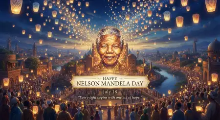 Nelson Mandela Day Wishes For Community Events - Free Nelson Mandela Day Wishes Download