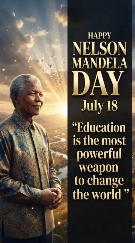 Nelson Mandela Day Wishes For Teachers - Free Nelson Mandela Day Wishes Download