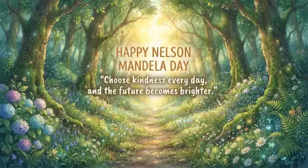 Nelson Mandela Day Wishes With Kindness Quotes - Free Nelson Mandela Day Wishes Download