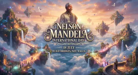 Nelson Mandela Day Youtube Thumbnail Template - Free Nelson Mandela International Day 2026 Download
