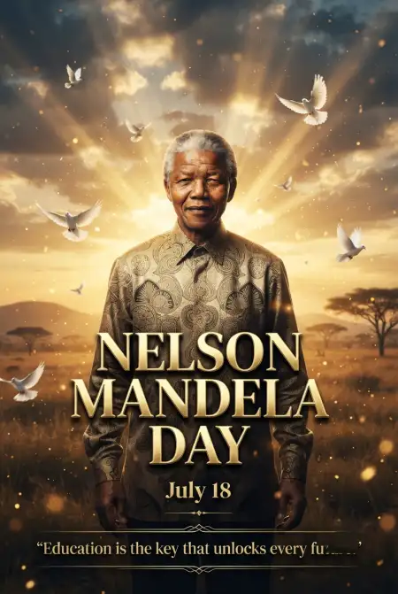 Nelson Mandela Hd Poster Download 2026 - Free Nelson Mandela Poster 2026 Download