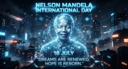 Nelson Mandela International Day 2026 Poster Design - Free Nelson Mandela International Day 2026 Download