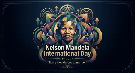 Nelson Mandela International Day Editable Banner Template - Free Nelson Mandela International Day 2026 Download