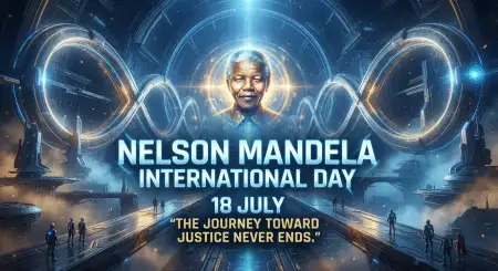 Nelson Mandela International Day Justice Illustration - Free Nelson Mandela International Day 2026 Download