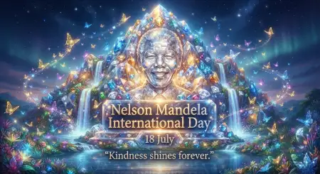 Nelson Mandela International Day Kindness Awareness Poster - Free Nelson Mandela International Day 2026 Download