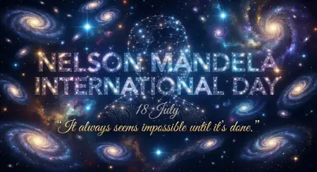 Nelson Mandela International Day Motivational Wallpaper - Free Nelson Mandela International Day 2026 Download