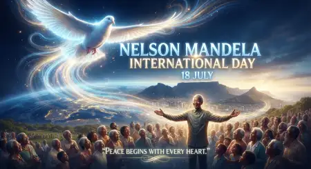 Nelson Mandela International Day Website Hero Banner - Free Nelson Mandela International Day 2026 Download
