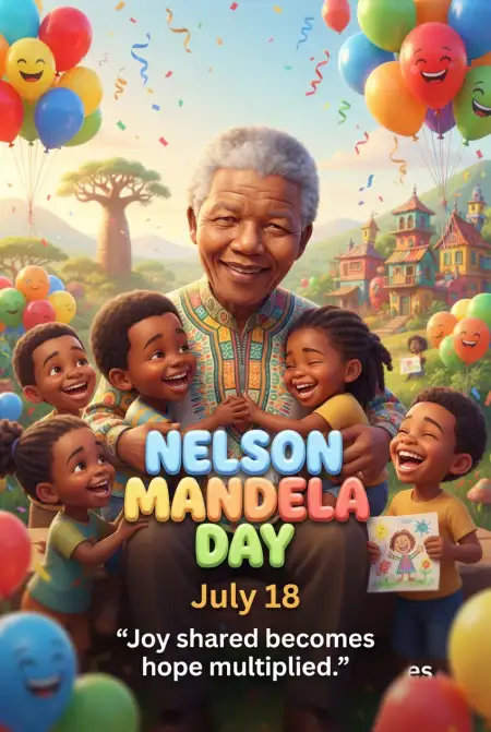 Nelson Mandela School Poster 2026 - Free Nelson Mandela Poster 2026 Download