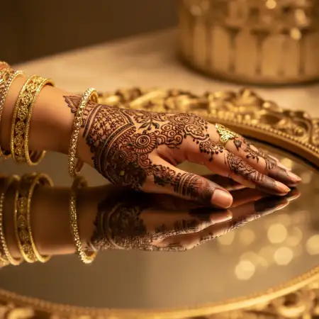 New Arabic Mehndi Design For Wedding Function - Free New Mehndi Design Download