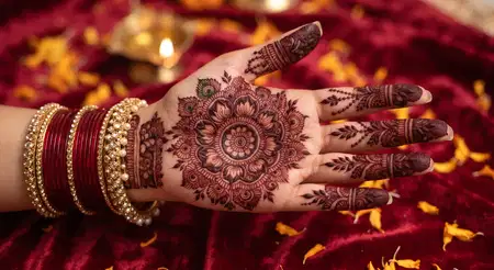 new karwa chauth mehndi design 2026 - Karwa Chauth Mehndi Design 2026