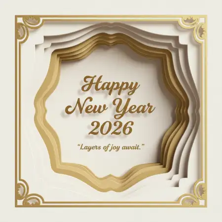 Free New Year 2026 Greeting Card Aesthetic Look Background Download