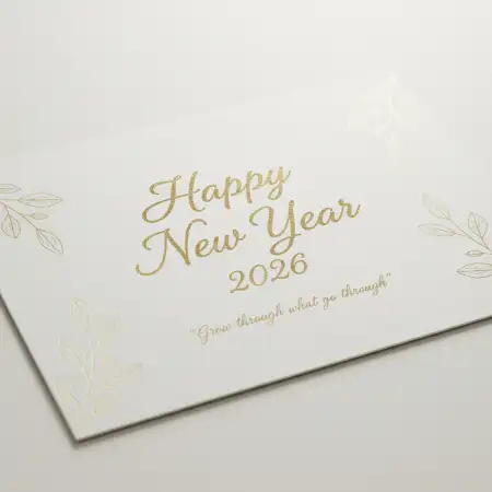Free New Year 2026 Greeting Card Professional Design Background Download