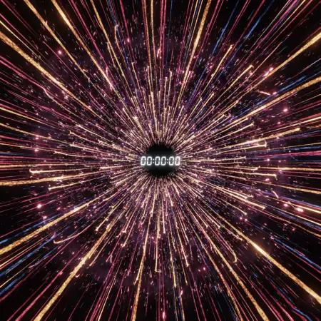 Free New Year Countdown Background Clock Theme Background Download