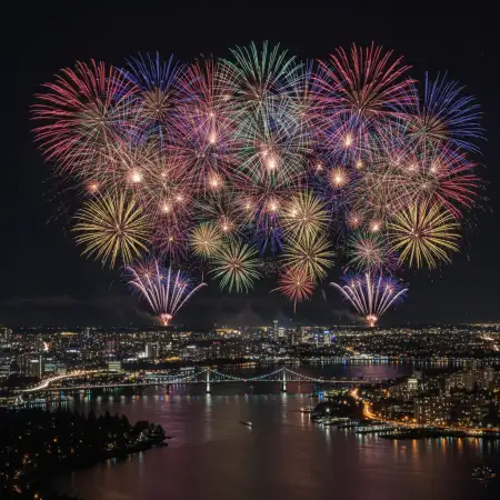 New Year Fireworks Background Hd - Free New Year Fireworks Background Download