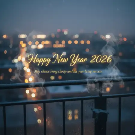Free New Year Greeting Card Celebration Wishes 2026 Background Download