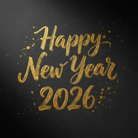 Free New Year Greeting Card Creative Artwork 2026 Background Download