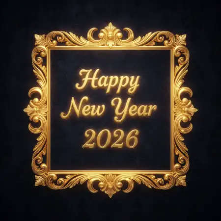 Free New Year Greeting Card For Social Media 2026 Background Download