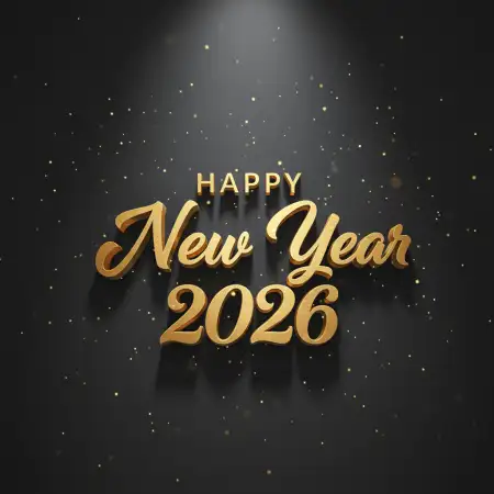 Free New Year Greeting Card For Students 2026 Background Download