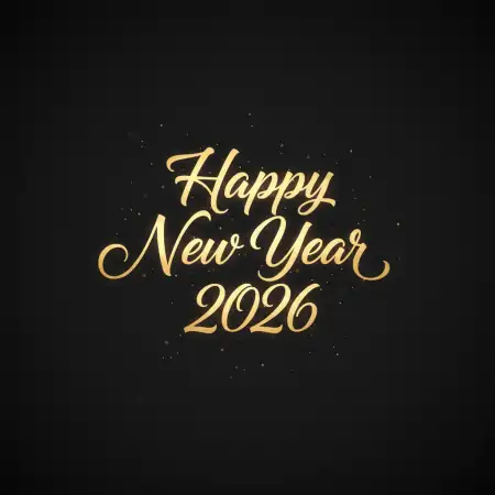 Free New Year Greeting Card For Whatsapp 2026 Background Download
