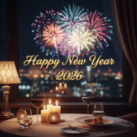 Free New Year Greeting Card Modern Minimalist Style Background Download