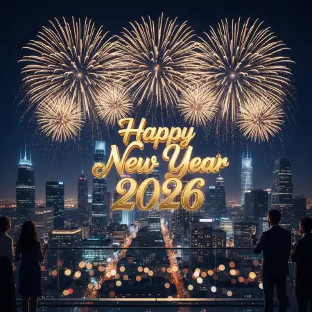 Free New Year Greeting Card Seo Friendly 2026 Background Download