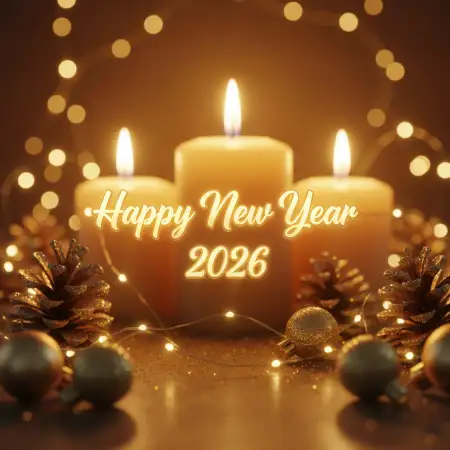 Free New Year Greeting Card Sports Theme 2026 Background Download
