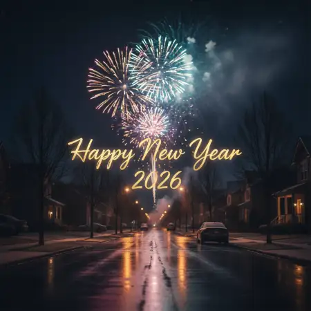 Free New Year Greeting Card Stock Image 2026 Background Download