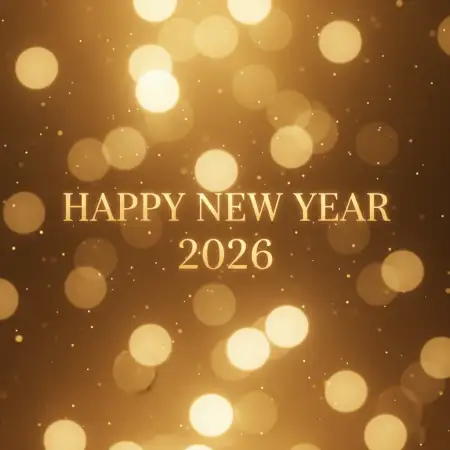 New Year Instagram Post Design Creative Typography - Free New Year Instagram Post Design Download