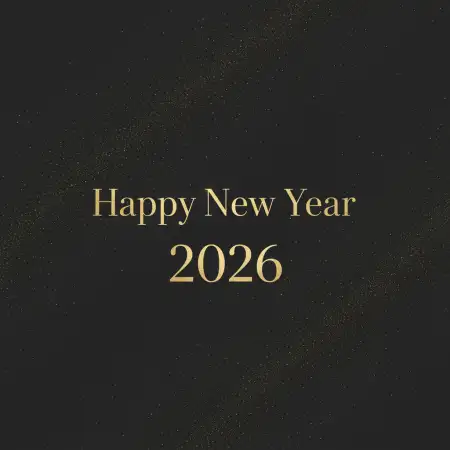 New Year Instagram Post Design Gold And Black Theme - Free New Year Instagram Post Design Download