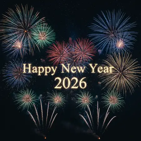 New Year Instagram Post Design Square 1:1 - Free New Year Instagram Post Design Download