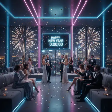 Free New Year Party Background For Instagram Reel Background Download