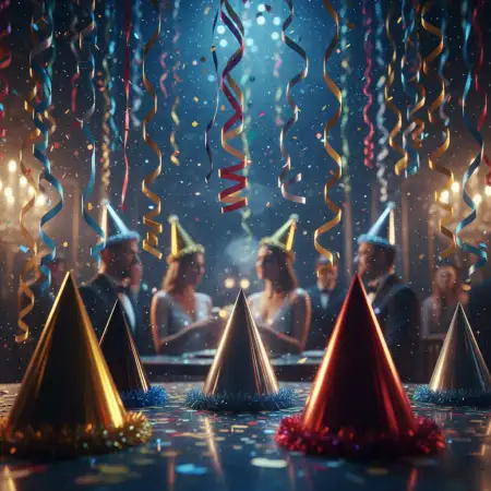 Free New Year Party Background For Youtube Thumbnail Background Download