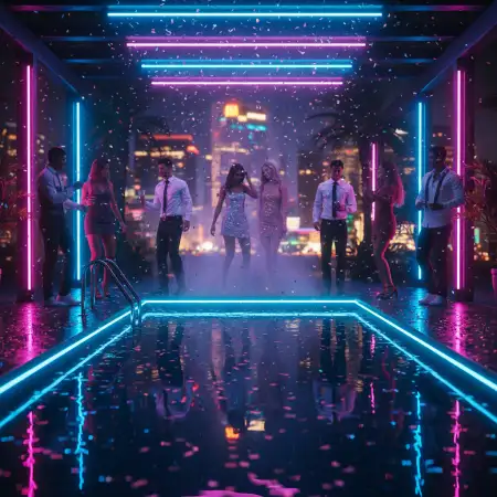 Free New Year Party Background Hd For Poster Background Download