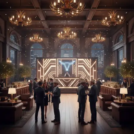 Free New Year Party Background Hd Modern Style Background Download