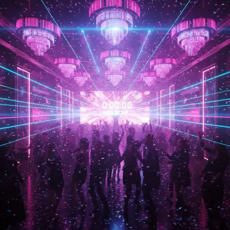 Free New Year Party Background Png Jpg Format Background Download